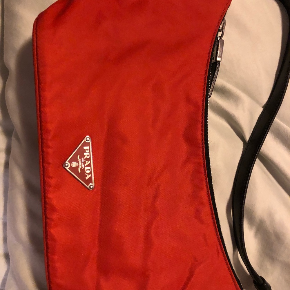 Authentic Prada mini hobo